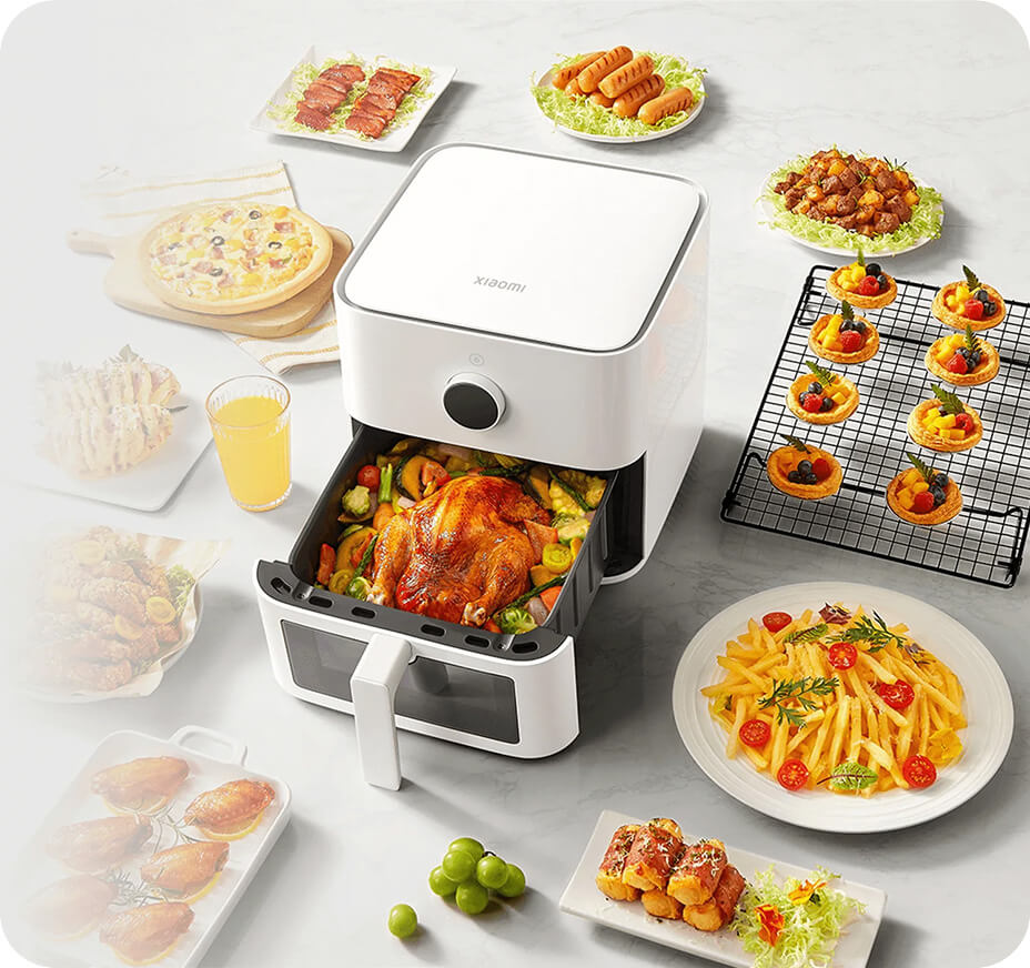Duży air Fryer Xiaomi kosz